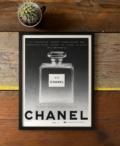 Chanel vintage advertisement c1960