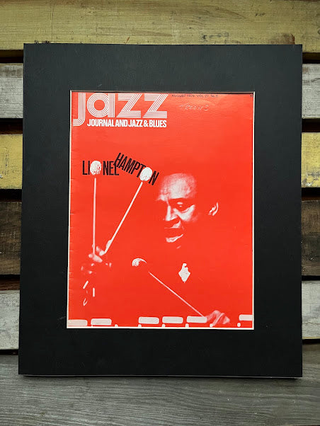 Vintage Jazz Journal Magazine cover Artwork - Lionel Hampton 1974