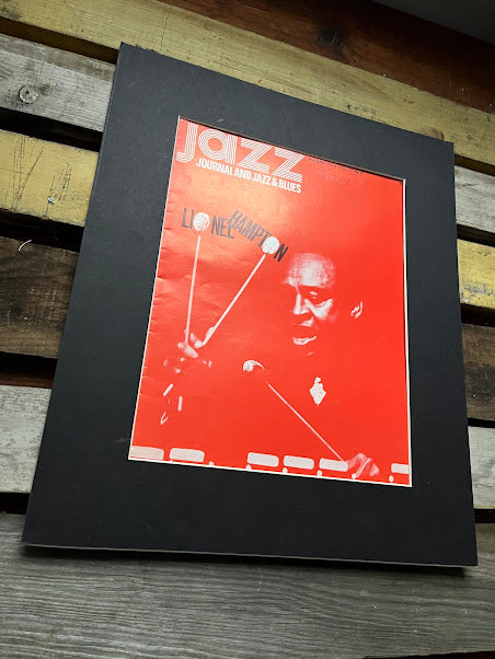 Vintage Jazz Journal Magazine cover Artwork - Lionel Hampton 1974