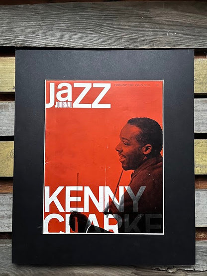 Vintage Jazz Journal Magazine cover Artwork - Kenny Clarke 1969