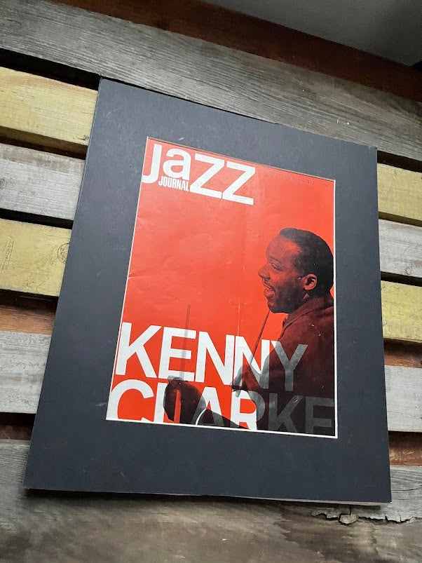 Vintage Jazz Journal Magazine cover Artwork - Kenny Clarke 1969