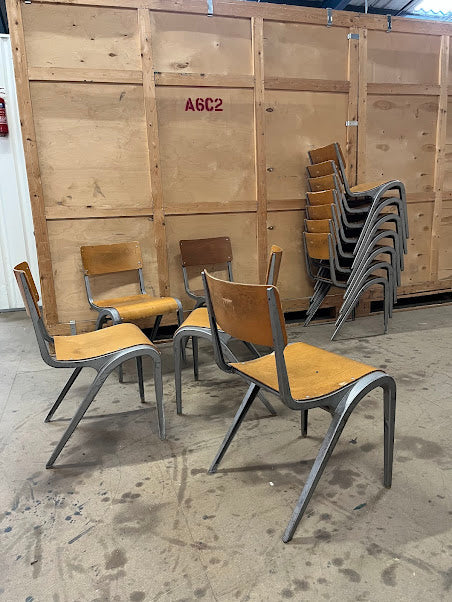 Esavian Children’s Stacking School Chair by James Leonard, 1950s Height 40cm