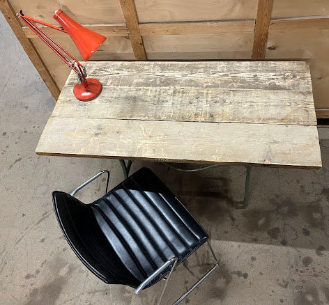 Industrial desk / table - Original with reclaimed top.