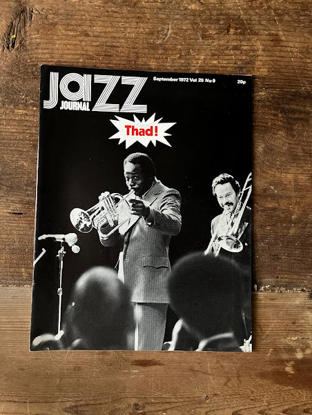 Thad Wilson Jazz original magazine artwork 1972