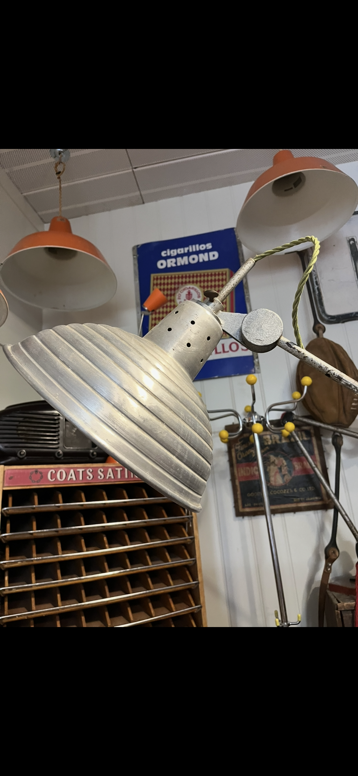 Malham Photographic lamp c1950s