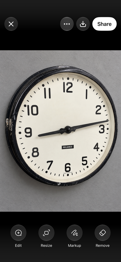 Smiths sectric Station clock - restored