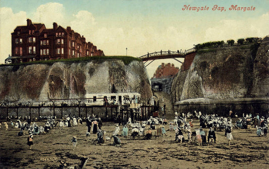 Margate - Newgate gap vintage poster c1800s.