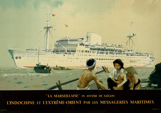 La Marseillaise vintage french poster c1949