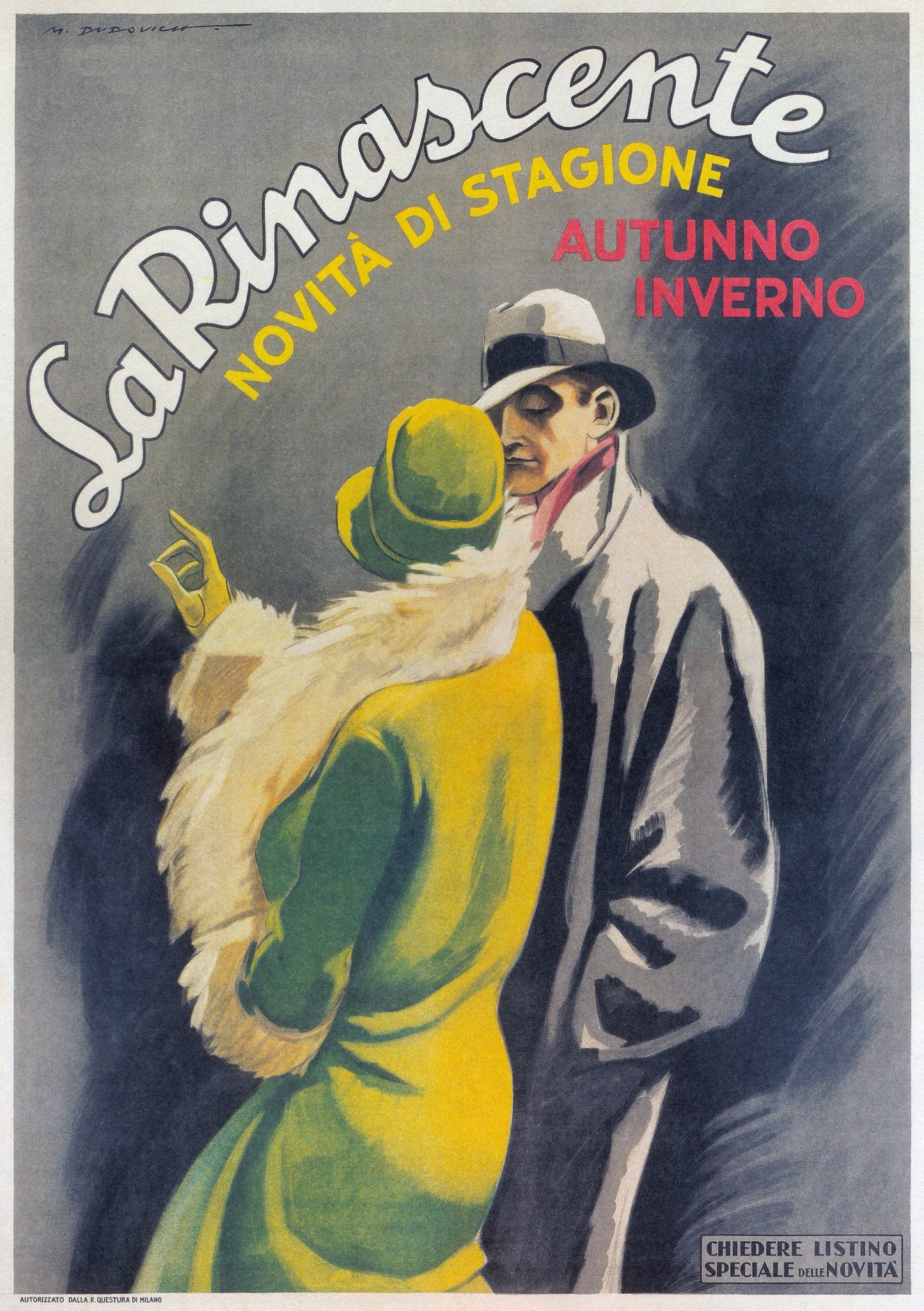 La Rinascente c1926 by Marcello Dudovich