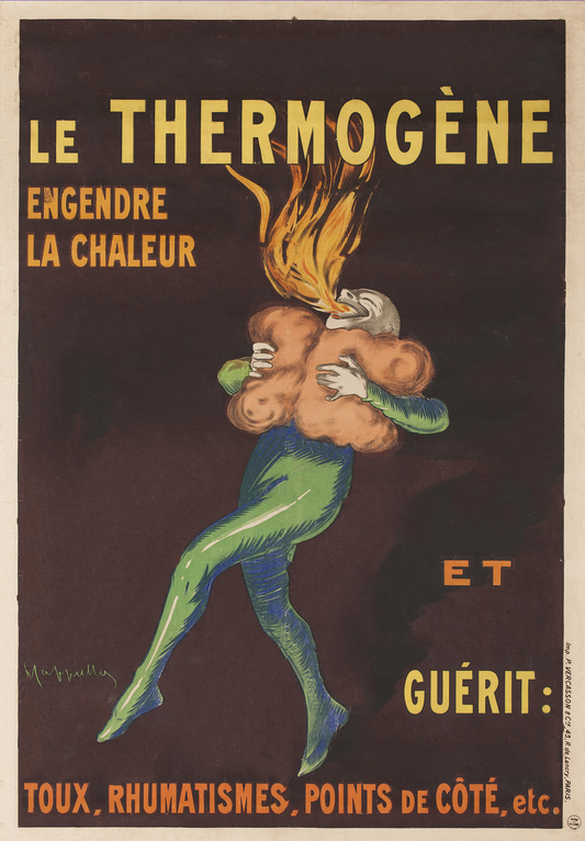 Le Thermogene Vintage Advertising Poster by Leonetto Cappiello c1928