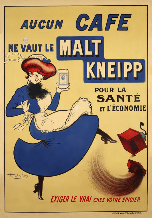 Meinl Coffee vintage poster