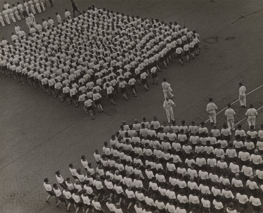 Alexander Rodchenko poster - Marching column of the dynamo Sports Club c1932