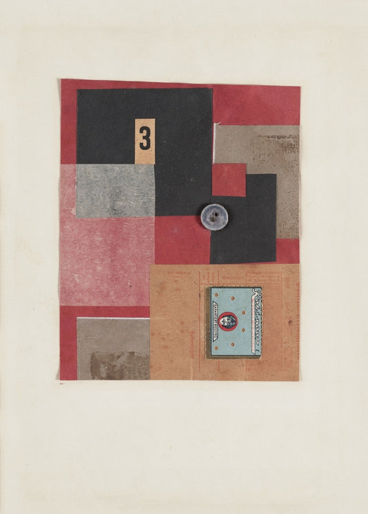 Vintage Dada Poster - Merz drawing, Kurt Schwitters 1924