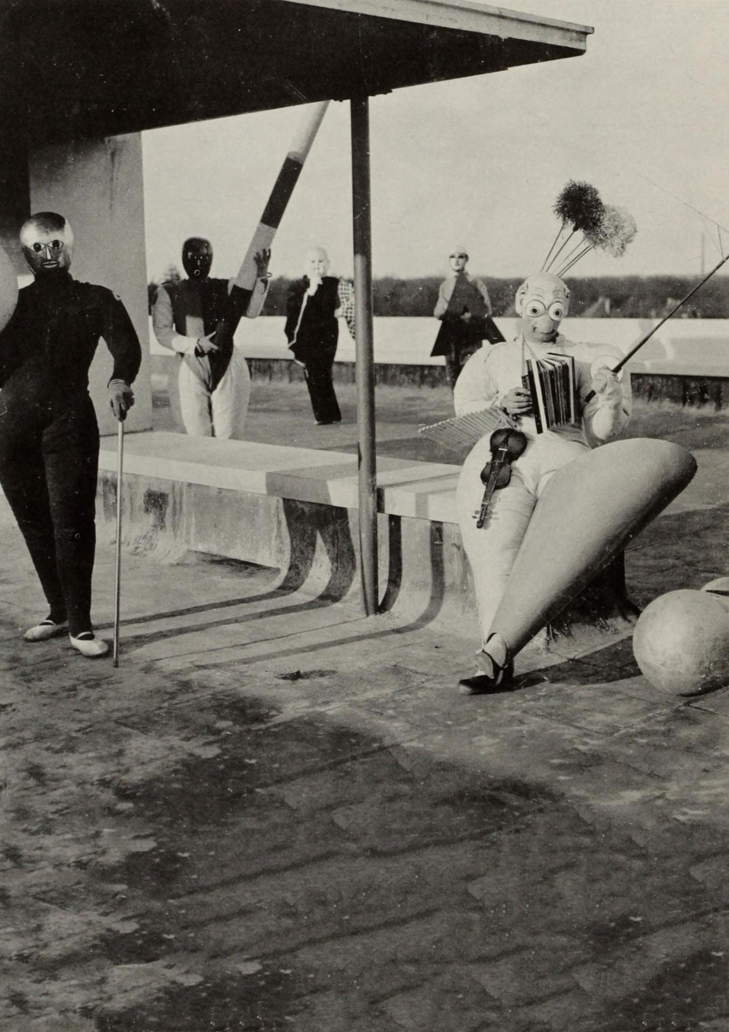 Alexander Rodchenko poster - Metaphysical Theatre - Bauhaus 1920