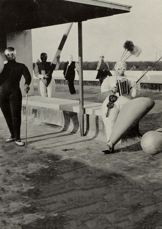 Alexander Rodchenko poster - Metaphysical Theatre - Bauhaus 1920