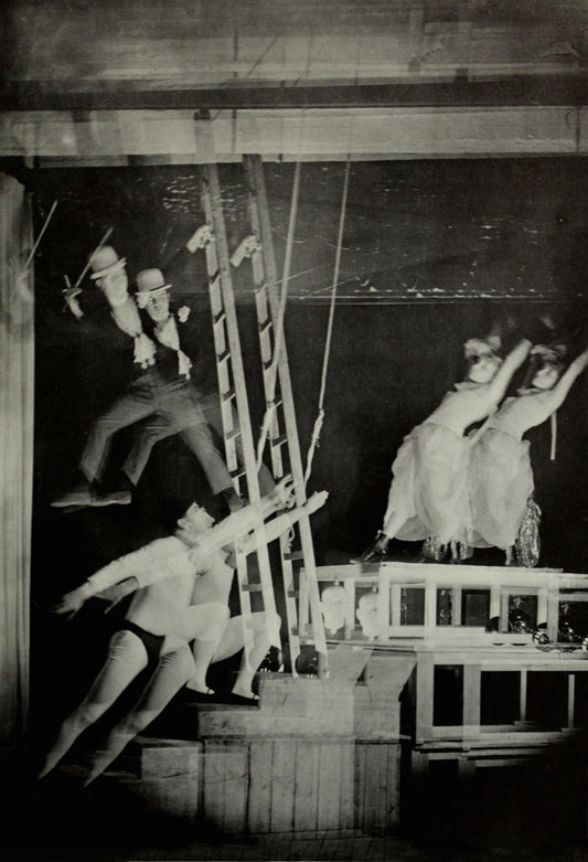 Oskar Schlemmer Metaphysical Theatre -Bauhaus poster c1923