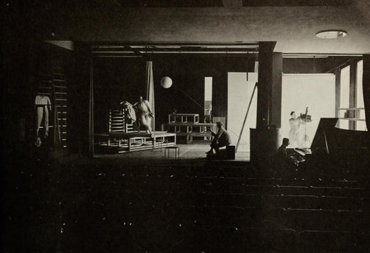 Oskar Schlemmer poster - Metaphysical Theatre - Bauhaus c1920