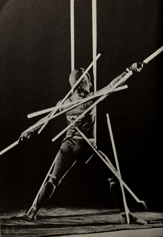 Oskar Schlemmer - Metaphysical Theatre poster - Bauhaus c1920