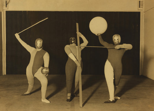 Oskar Schlemmer - Metaphysical Theatre poster - Bauhaus c1920