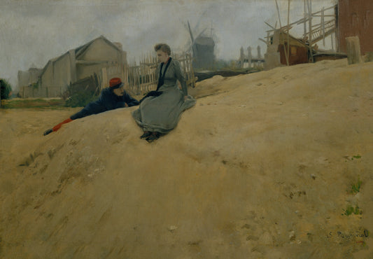 Santiago Rusinol On Campaign c1891