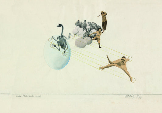 Bauhaus c1925 Lazslo Moholy Nagy Once a chicken always a chicken