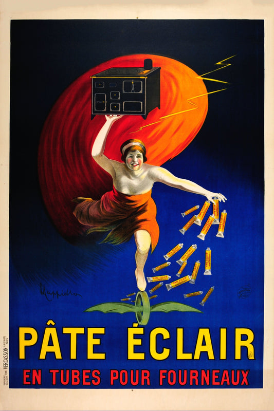 Pate eclair poster - Leonetto Cappiello. c1912
