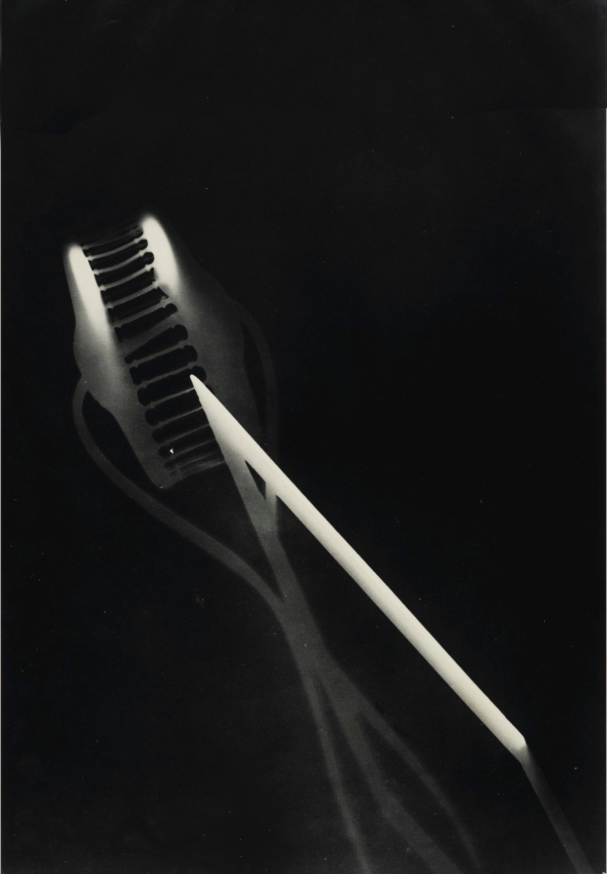 Photogram | Brush and Light Abstract Print
