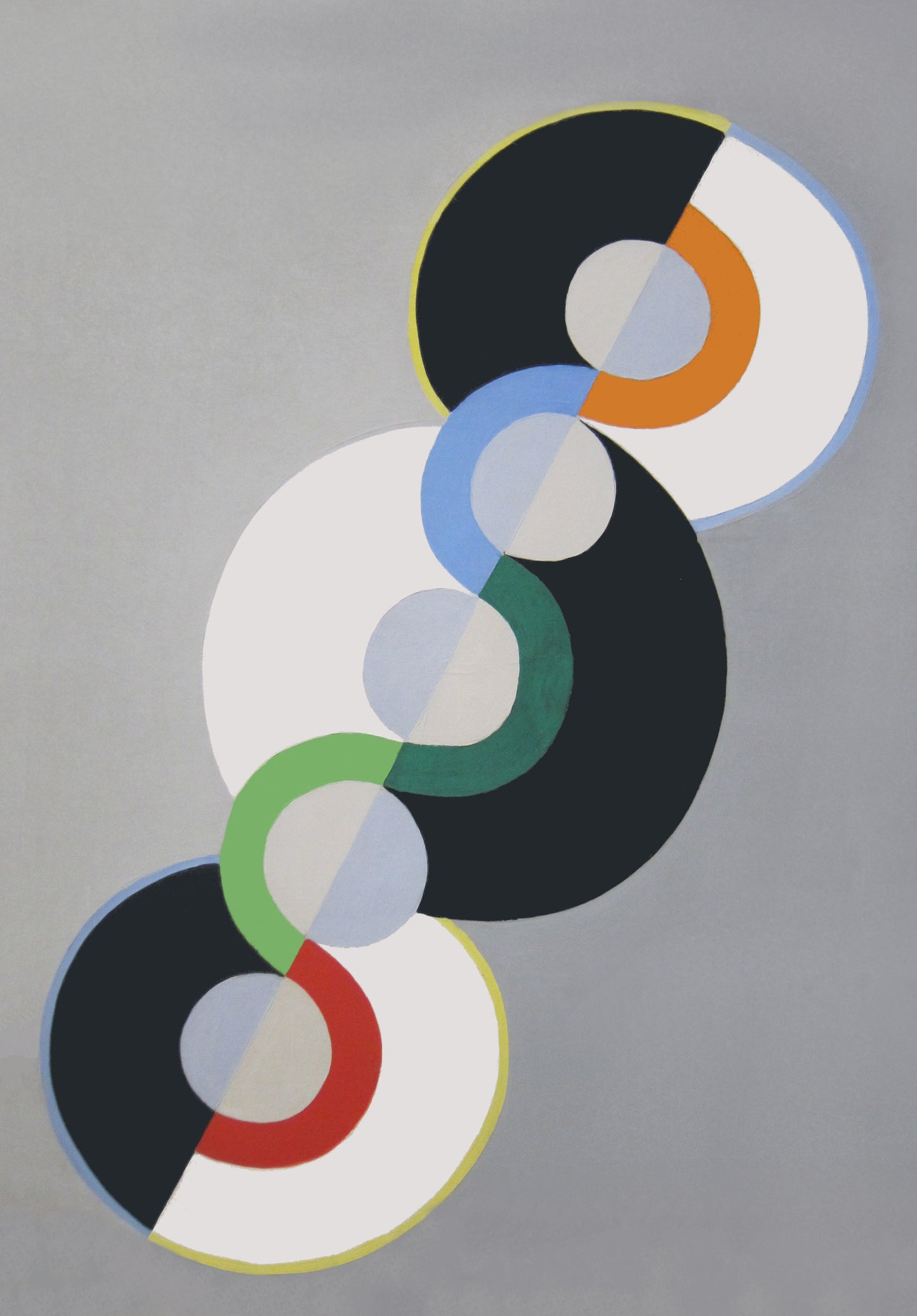 Robert Delaunay Endless Rhythm vintage reproduction print