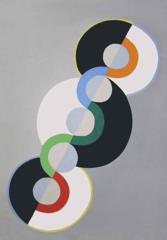 Robert Delaunay Endless Rhythm vintage reproduction print