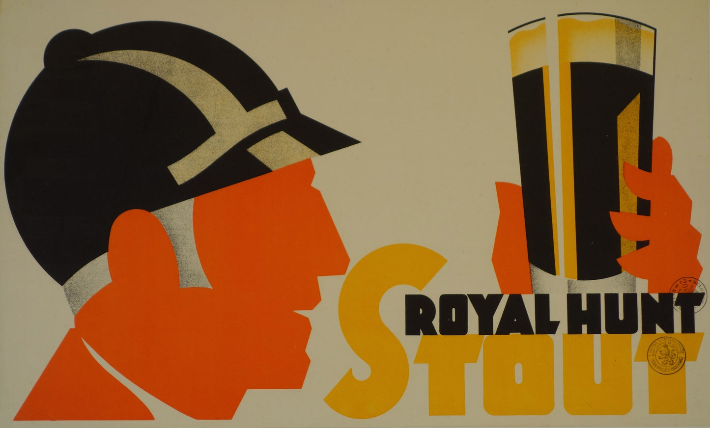 Royal Hunt stout vintage advertisement  - 1930s