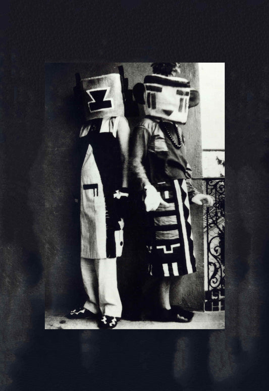 Sophie and Erika Taueber- Hopi Kachina Bauhaus c1930 poster