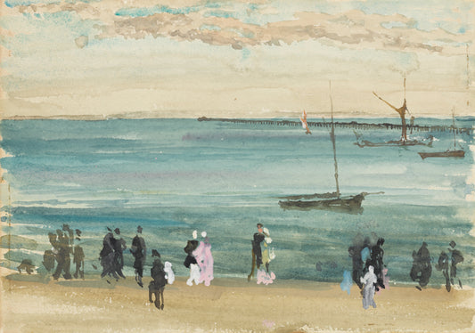 Southend Pier- James Mcneil Whistler vintage poster c1883