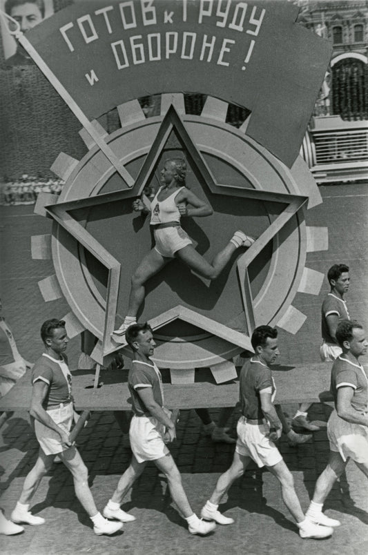 Alexander Rodchenko poster - Sports parade. Soviet constructivism c1936