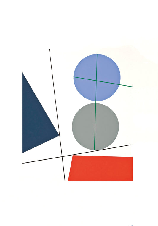 Sophie Taueber - Bauhaus poster, Untitled c1920s