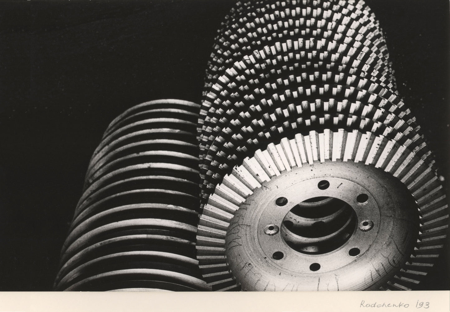 Alexander Rodchenko poster - Untitled. Soviet constructivism c1923