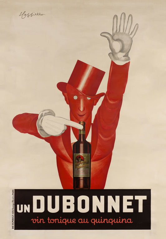 Un Dubonnet- Leonetto Cappiello vintage poster c1920