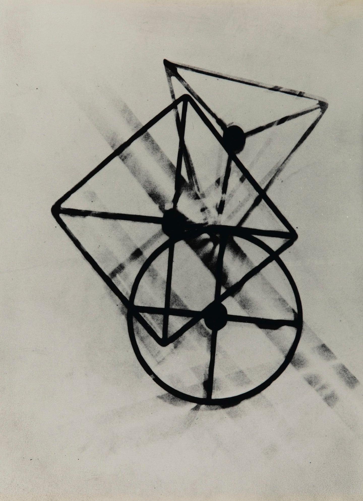 Bauhaus poster Laszlo Moholy Nagy - Untitled Positive Photochram c1920s