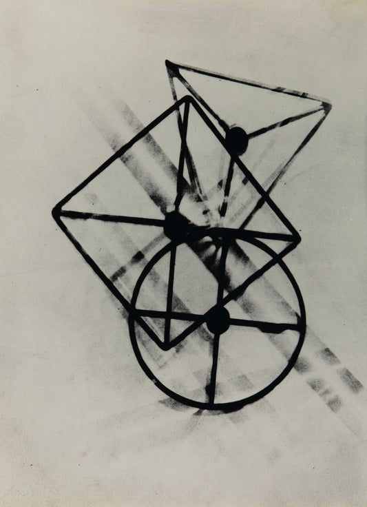 Bauhaus poster Laszlo Moholy Nagy - Untitled Positive Photochram c1920s