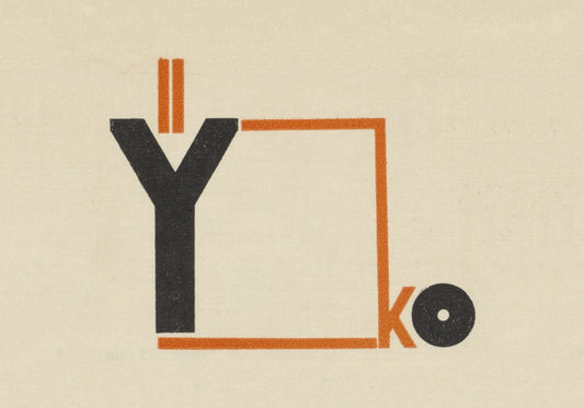 Poster bauhaus YKO Joost Schmidt, c1924