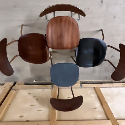 Vintage School / Lab Stacking chairs - Refurbished