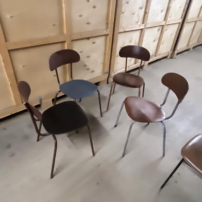 Vintage School / Lab Stacking chairs - Refurbished