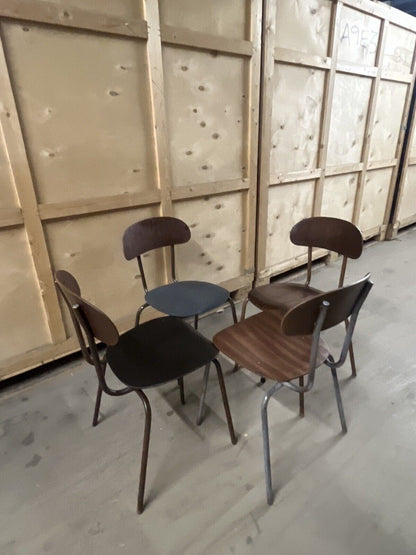 Vintage School / Lab Stacking chairs - Refurbished