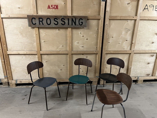Vintage School / Lab Stacking chairs - Refurbished