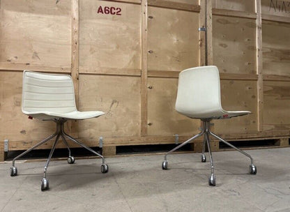 ARPER CATIFA 46 STUDIO / OFFICE CHAIRS LEATHER VARIOUS COLOURS AVAILABLE