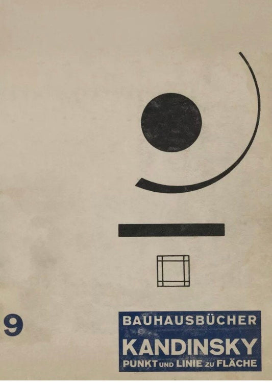 Vintage Design Poster - Bauhaus Punkt and Linnie, Kandinsky, 1926