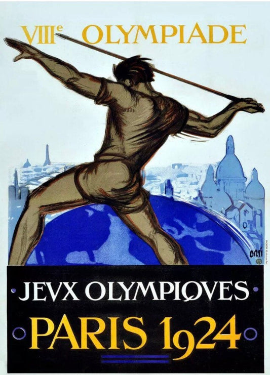 Vintage Advertising Poster - Paris Olympics, 1924