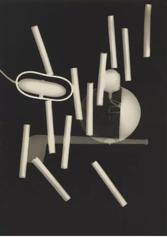 Vintage Surrealism Dada Poster - Rayograph XX, Man Ray, 1923