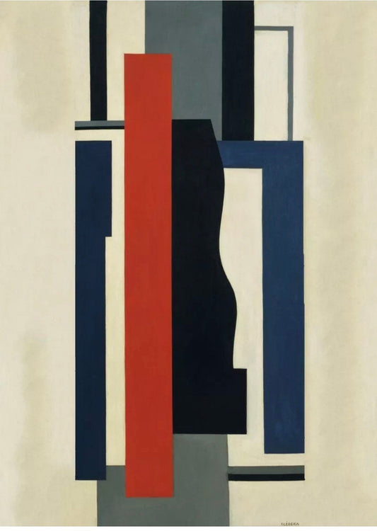 Vintage Cubism Poster - Fernand Leger,  c1924