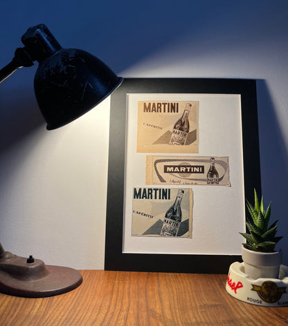 Vintage Advertising Artwork - Martini, Original Italian, 1950s