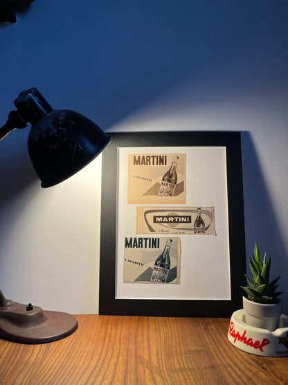 Vintage Advertising Artwork - Martini, Original Italian, 1950s